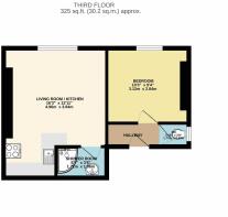 Floor Plan TFF, Flat 1 15 Pev Rd