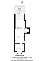 Floorplan area for info only, not for £/sq. ft valuation