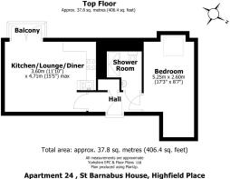 Apartment 24 , St Barnabus House, Highfield Place