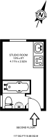Floorplan area for info only, not for £/sq. ft valuation