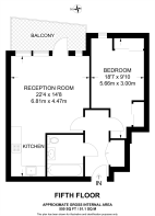 Floorplan area for info only, not for £/sq. ft valuation