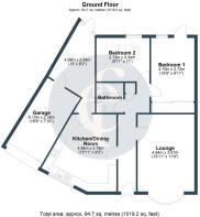 9 Blackthorn Road, Stratford Upon Avon - all floor