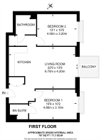 Floorplan area for info only, not for Â£/sq. ft valuation