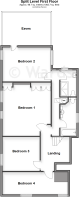 Split Level First Floor