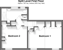 Split Level First Floor