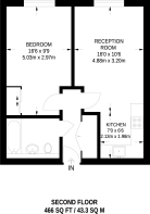 Floorplan area for info only, not for £/sq. ft valuation
