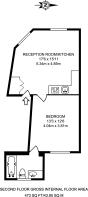 Floorplan area for info only, not for £/sq. ft valuation