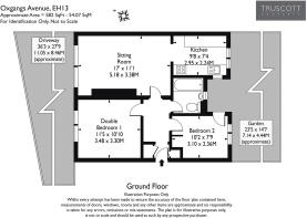 Floorplan of 10 (Flat 1) Oxgangs Avenue