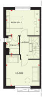 First floor floorplan of The Kingsville