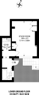 Floorplan area for info only, not for Â£/sq. ft valuation