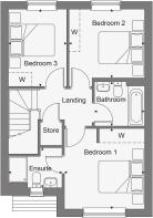 Dandara - Wittering Place - The Frogmore, Home 46 floorplan