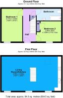 5 Swallowholm Cottages, Arkengarthdale - all floor