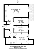 Floorplan area for info only, not for £/sq. ft valuation