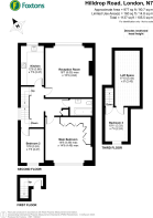 Floorplan area for info only, not for £/sq. ft valuation
