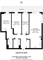 Floorplan area for info only, not for £/sq. ft valuation