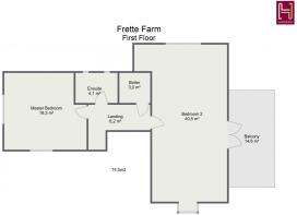 Floorplan letterhead - Frette Farm - First Floor -