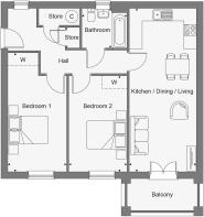 Dandara - Buckmore Green - Buckmore Court, Home 2 floorplan