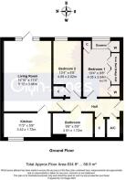Floorplan - Flat 18 Field House Station Road East 
