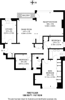 Floorplan area for info only, not for £/sq. ft valuation
