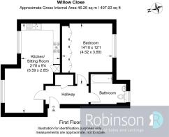 4 Willow Close plan