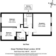 Flat 8 184 Great Titchfield Street London W1W 5BE 