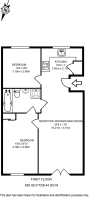 Floorplan area for info only, not for £/sq. ft valuation