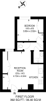 Floorplan area for info only, not for £/sq. ft valuation