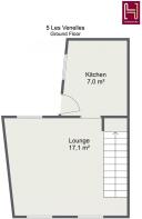 Floorplan letterhead - 5 Les Venelles - Ground Flo