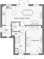 Dandara - The Orchard - The Windsor, Home 27 floorplan