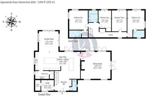 Oak Lodge, Doveden Woods [Floorplan] WHATLEY LANE.