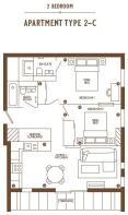 2 Bed - Type 2C