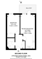 Floorplan area for info only, not for £/sq. ft valuation