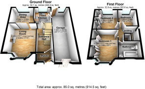 3D floor plan