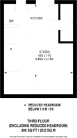 Floorplan area for info only, not for £/sq. ft valuation