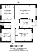 Floorplan area for info only, not for £/sq. ft valuation