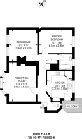 Floorplan area for info only, not for £/sq. ft valuation