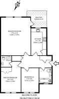 Floorplan area for info only, not for £/sq. ft valuation