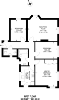 Floorplan area for info only, not for £/sq. ft valuation