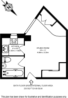 Floorplan area for info only, not for £/sq. ft valuation