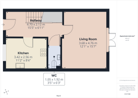 EweMove Spalding - Frome Walk - FloorPlan 1st Floo