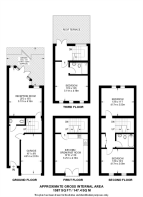 Floorplan area for info only, not for £/sq. ft valuation