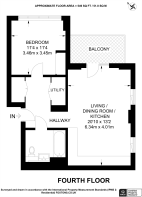 Floorplan area for info only, not for Â£/sq. ft valuation