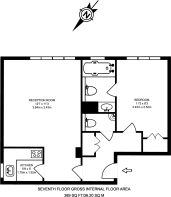 Floorplan area for info only, not for £/sq. ft valuation