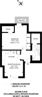 Floorplan area for info only, not for £/sq. ft valuation