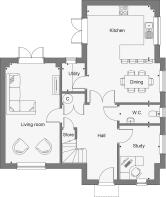 Dandara - The Russetts - The Hever, Home 031 floorplan