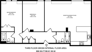 Floorplan area for info only, not for £/sq. ft valuation