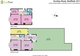 2D Floorplan and Garden