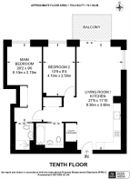 Floorplan area for info only, not for £/sq. ft valuation