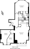 Floorplan area for info only, not for £/sq. ft valuation
