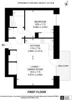 Floorplan area for info only, not for £/sq. ft valuation